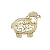 Delicate Goat Sheep Brooch Rhinestone Inlaid Unisex Fashion Pin Jewelry Gift For Women Girls Birthday Party