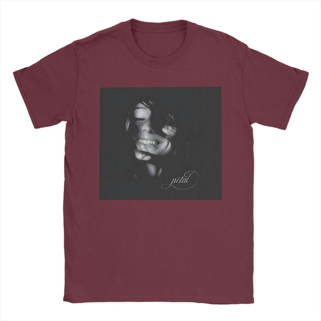 Novelty Ariana Grande Petal Album Photo Tshirt Unisex Round Neck Pure Cotton T Shirt Short Sleeve Tees Gift Idea Clothes
