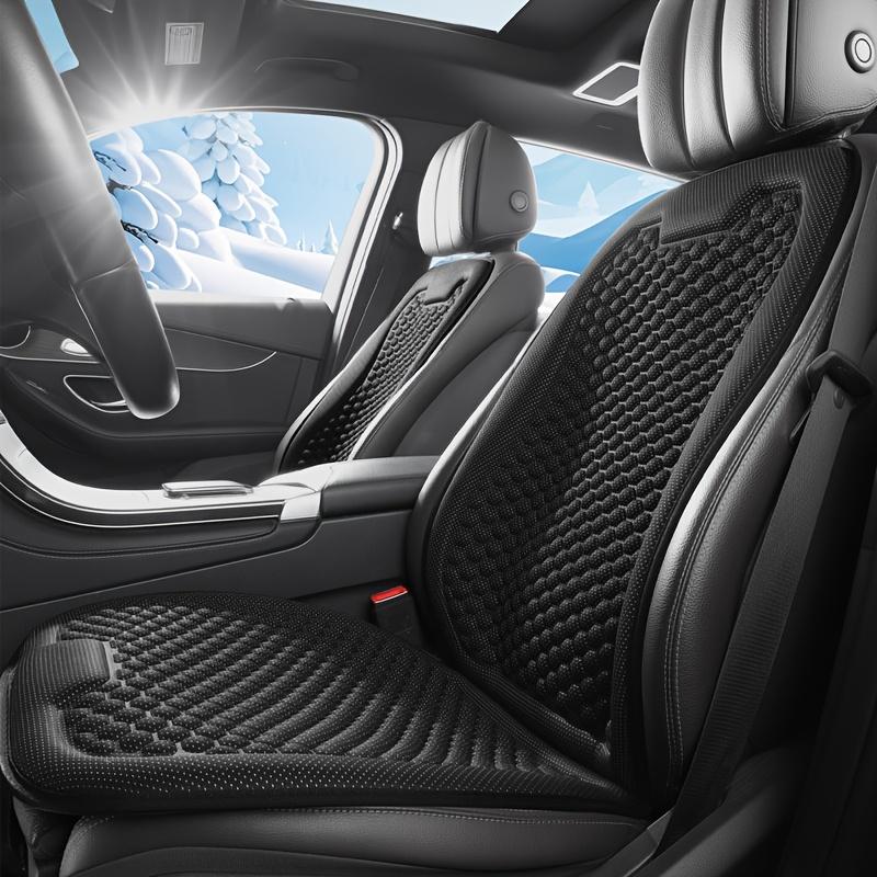 1pc Car Seat Cushion - All-Season Breathable Cooling Pad with Non-Slip Base,Cooling & Heating Efficiency,Easy-to-Clean - Compatible with Most Vehicles