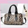 Stylish Leopard Print Pu Pillow Bag With High Capacity For Women In Various Colors