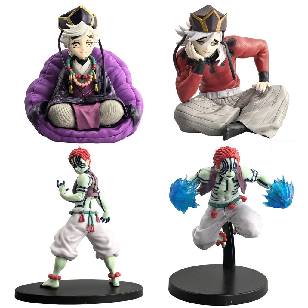 NEU! Anime Demon Slayer Akaza Douma Premium Chokonose Nudelstopper Anime Figur Actionfiguren Sammlung PVC Modell Spielzeug Geschenk
