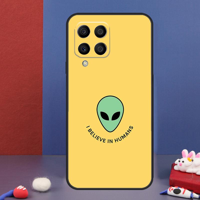 Cartoon Alien Case For Samsung Galaxy M32 M52 M12 M16 M14 M54 M13 M33 M53 M56 M36 M31 M11 M35 M55 M15 M06