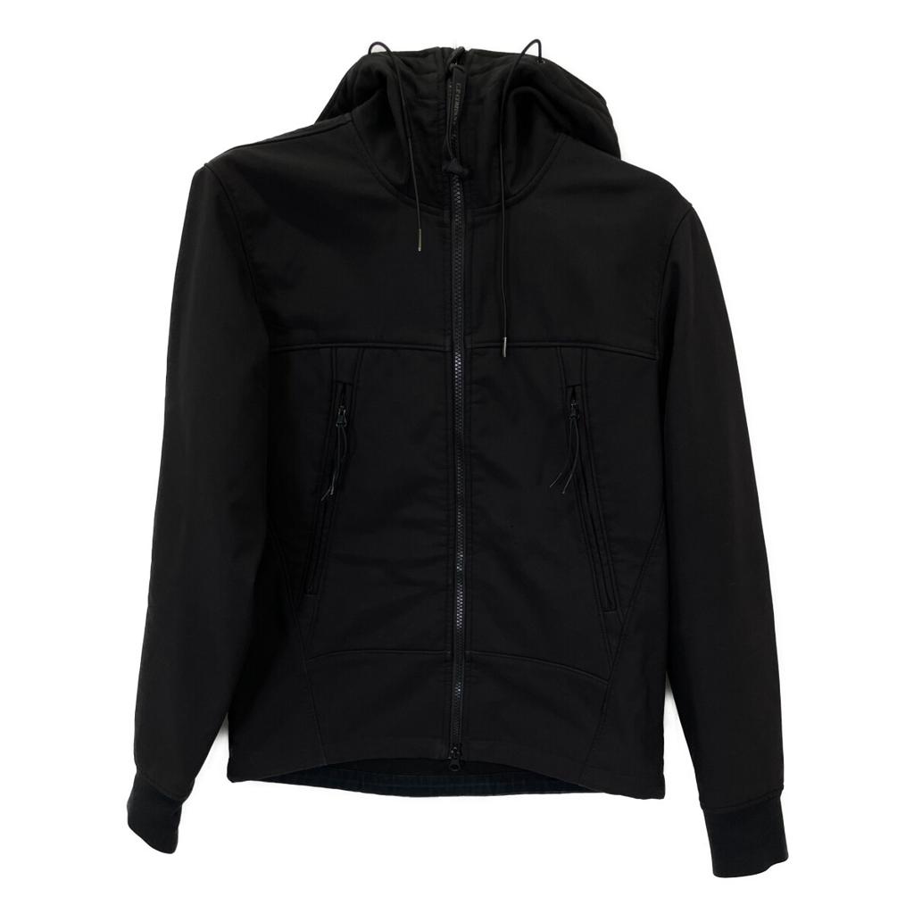 C.P.COMPANY 03CMOWO26A Black Goggle Jacket Jacket 44 blackUsed