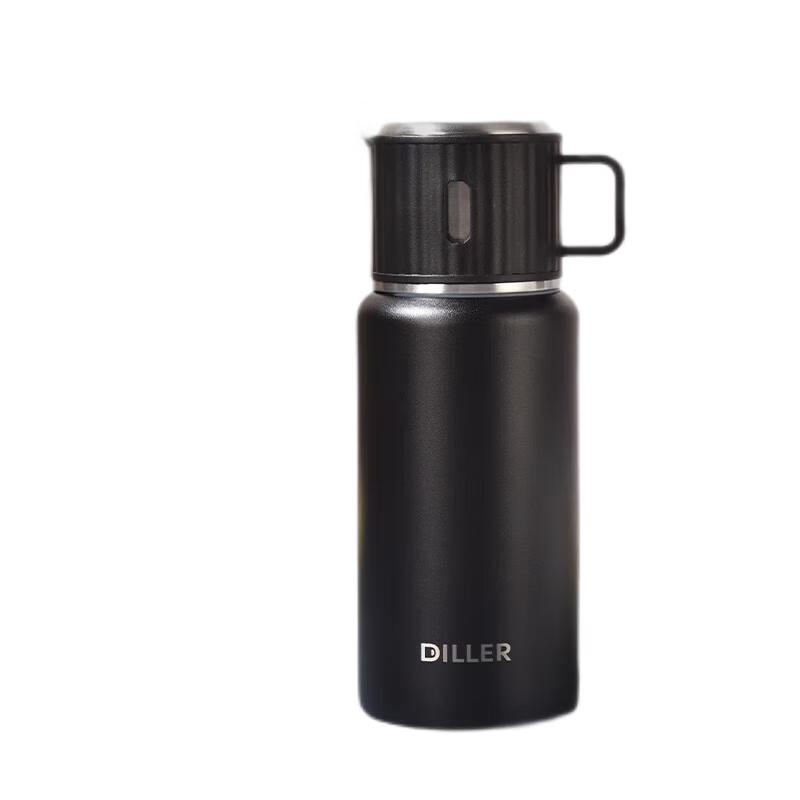 Dilebel Kids  316 Stainless Steel Dual-Drink Insulated Water Bottle
