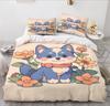 3D Cartoon Animal Dog Duvet Cover Sets, Children'sTeenagers Bed Linen 3-Piece Duvet Covers, Microfibre,Room Decor  Duvet Cover