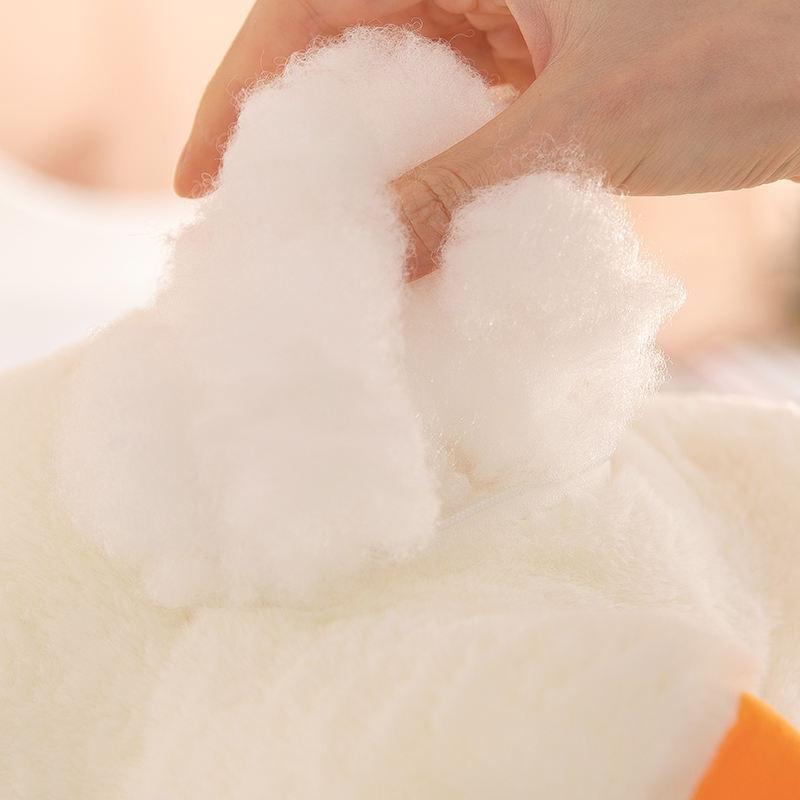 45cm Cute Big White Goose Plush Toy Kawaii Huge Duck Sleep Pillow Cushion Soft Stuffed Animal Doll Birthday Gift for Kids