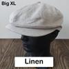 Lightweight Linen Newsboy Cap Thin Breathable Unisex Octagon Hat for Spring Summer Painter Beret for Men and Women