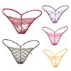 New Sexy Lace Low-Rise Lingerie Women's Mini Low Waist Briefs Thong Underwear G-string Underpants T-back Lot Bulk Random Color