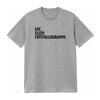 Eat Sleep Crystallography T Shirt for Science Lovers Vintage Washed Casual Breathable Fashion Slightly Top For Everyday Wear