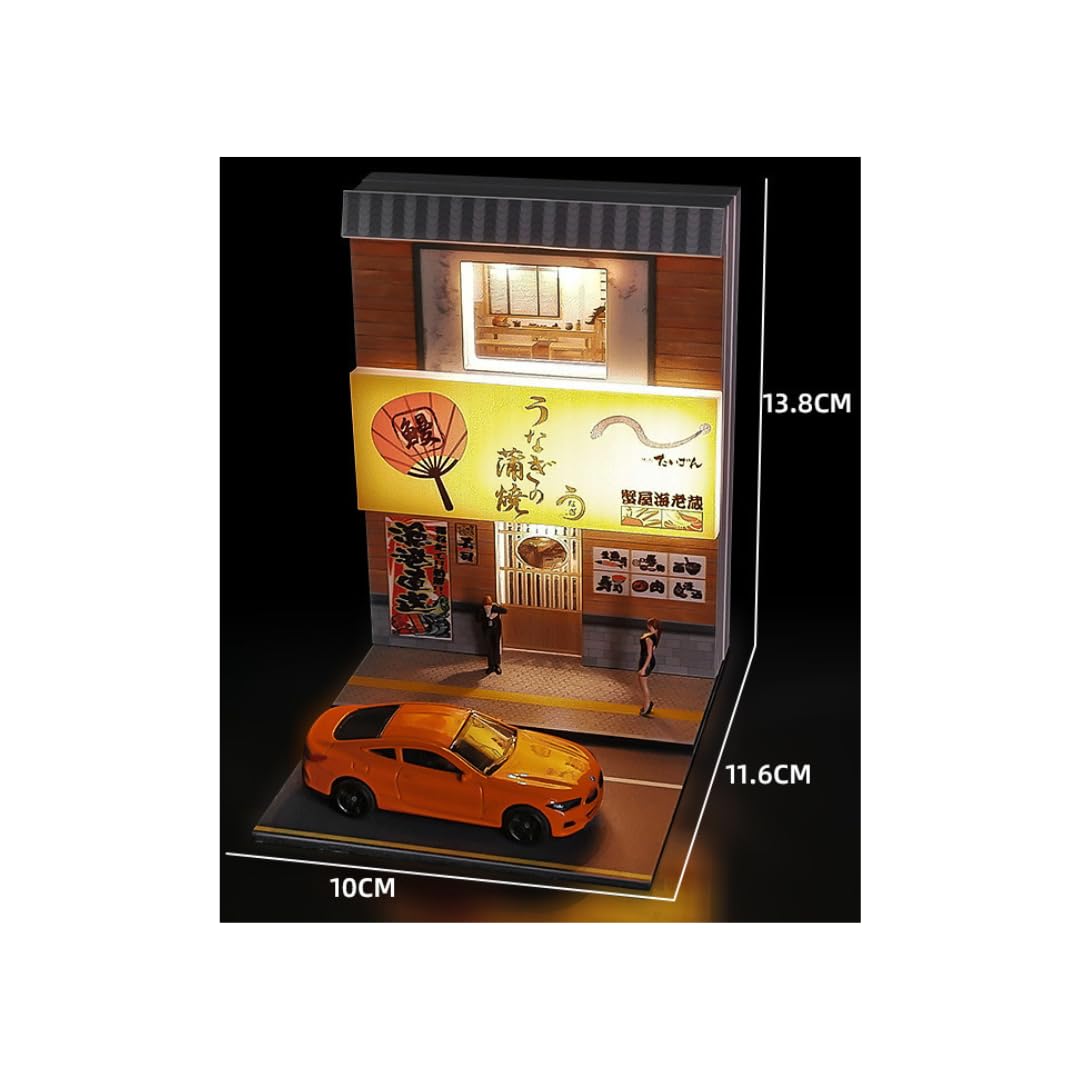 

масштабная модель Unagiya 22223238 диорама миниатюрный автомобиль 1/64 (Ресторан угря) [Использовал]