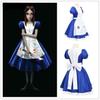 Madness Returns Alice Princess Dress Maid Fancy Dress Cosplay Halloween Costume