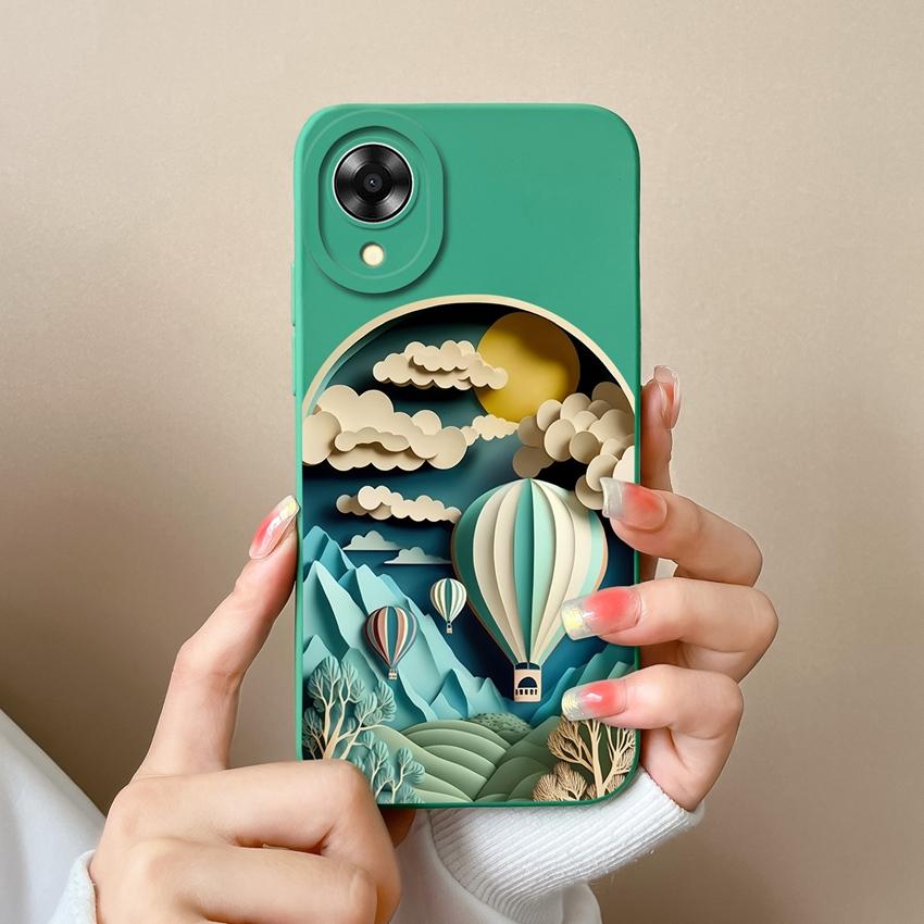 For Oppo A17k A16k A17 A16 A15 A12 A31 A33 A35 A36 A37 A52 A53s A54 A55 Phone Case Playful Boy Girl Pattern Fashion Shell For Oppo Silicone Back Cover