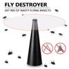 Fly Repeller Table Fan AA Battery Powered Insect Fly Repeller Fans Portable Pest Control for Camping Picnic Party