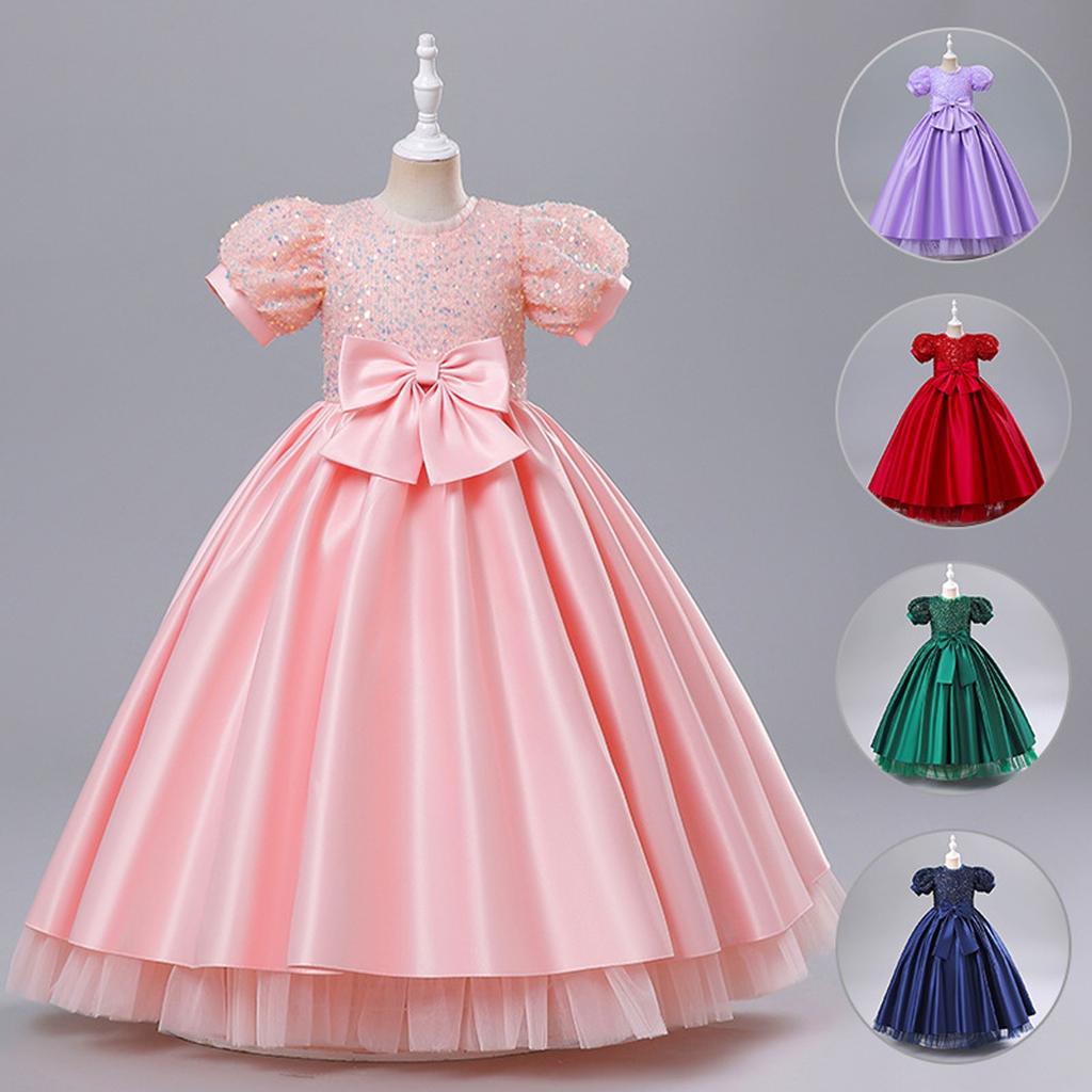 Girls Princess Gown Performance