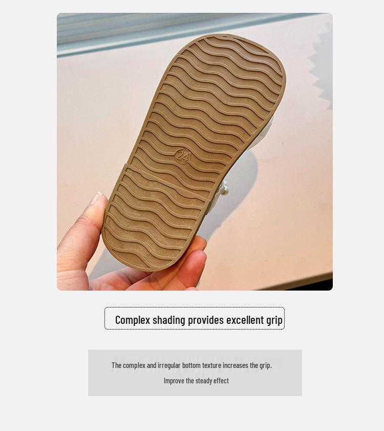 Girls' Leather Butterfly Lace Soft Sole Shoes - Spring/Autumn 2026 Fashion Dance Style