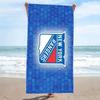 New York Rangers Logo Print Beach Towel, Large Soft Quick Dry Towel for Beach Camping Swimming