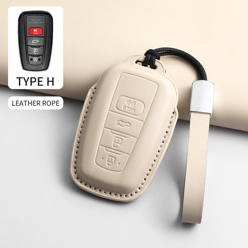 

Car Key Case Cover For Toyota Chr Camry Rav4 C-Hr Corolla Highlander Prius Land Cruiser Prado Car Remote Key Case Decoratives