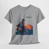 Samurai Mount Fuji Tee | Japan Landscape, Warrior Silhouette