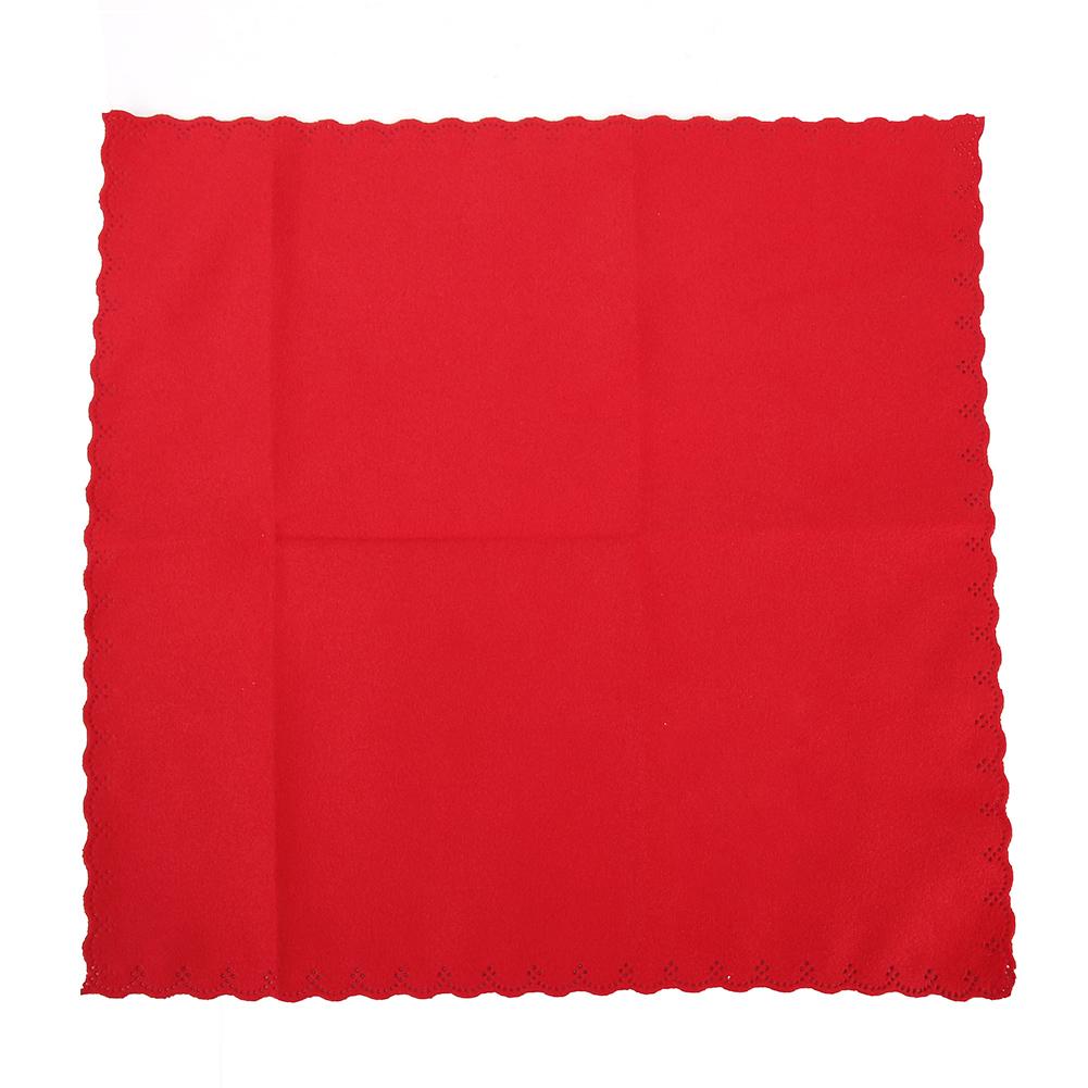 5 Stück Fünffarbig Weich Langlebig Gitarre Klavier Violine Saxophon Musikinstrument Reinigungs-Poliertuch