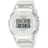 [Casio] Reloj para Mujer Baby-G BGD-565US-7JF, Esqueleto Blanco, Blanco Transparente