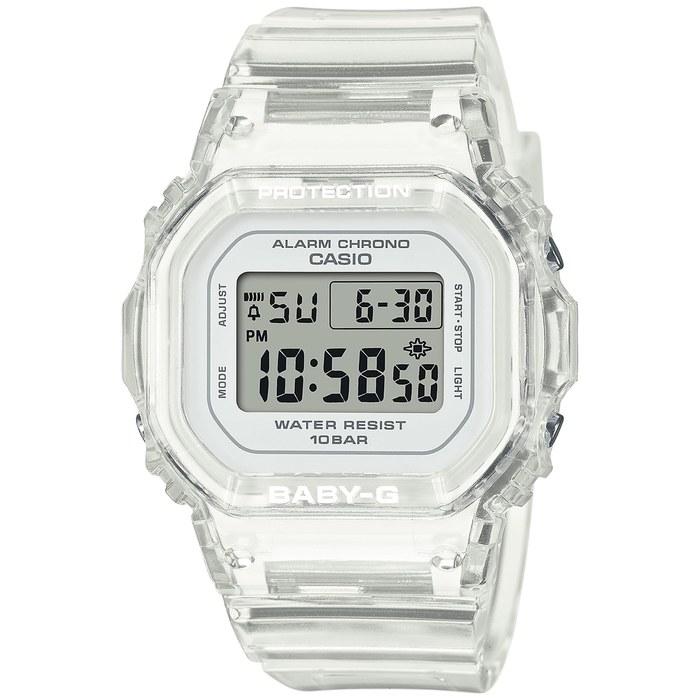 [Casio] Baby-G BGD-565US-7JF Women s Watch, White Skeleton, Clear White