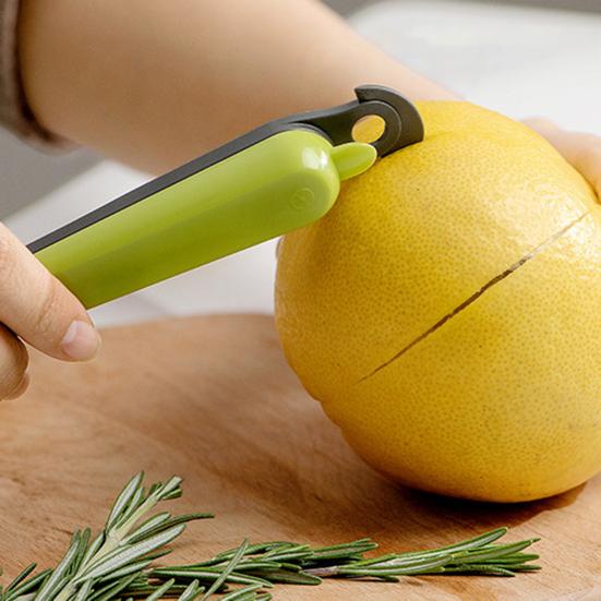 2Pcs Orange Peeler Grapefruit Lemon Cutter Versatile Fruit Vegetable Tools Kitchen Utensil for Fruit Peeling