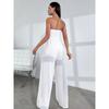 2025 European and American Sexy Sexy Tube Top Jumpsuit Women's Summer New Arrival Silm Slim Looking Easiest for Match Casual Wide-Leg Trousers