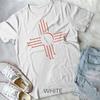 New Mexico Shirt Unique Red Zia Symbol Flag TShirt Gift Unisex Form T-shirt