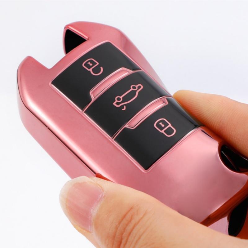 Neue TPU Auto Klappschlüssel Hülle Abdeckung Schale Für Peugeot 208 308 408 508 2008 3008 4008 5008 Zubehör