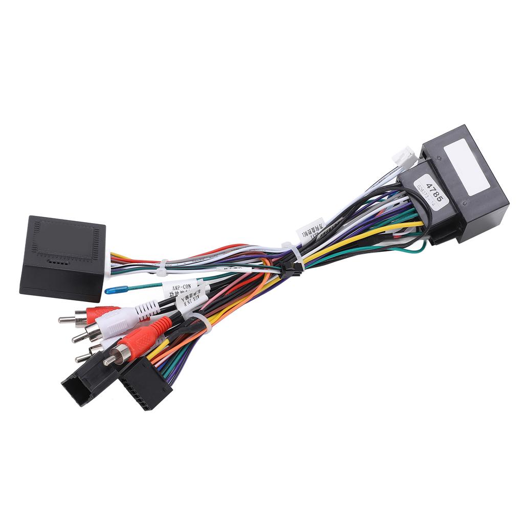 Audio Wiring Harness with CAN Bus Box 16Pin Replacement for Cruze Malibu