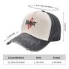 Slipknots Band Trucker Hats Outfit Mode Distressed Cotton Kopfbedeckung für Unisex-Stil verstellbar