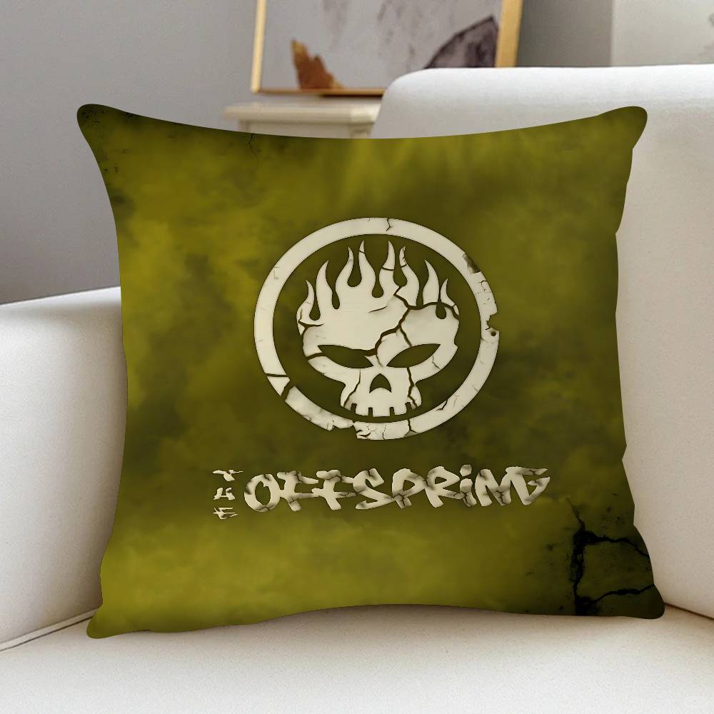 

Панк-рок Т-The O-Offspring Наволочка Подушка Чехол для подушки Гостиная Диван Домашний декор На заказ 16x16Inch