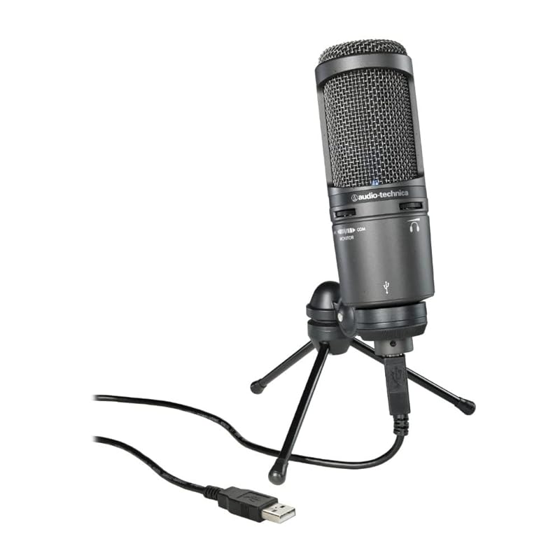 

Audio-Technica AT2020USB+ Microphone Noir