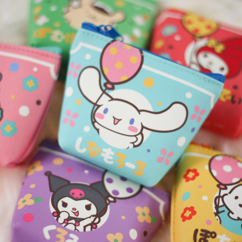Sanrio Mini Cosmetic Pouch Set of 6