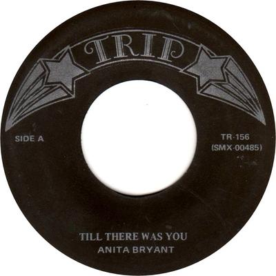 7inch Record ANITA BRYANT / THE SHEPHERD SISTERS - Till There Was You / Alone TR156 Trip US Soul/Funk Used