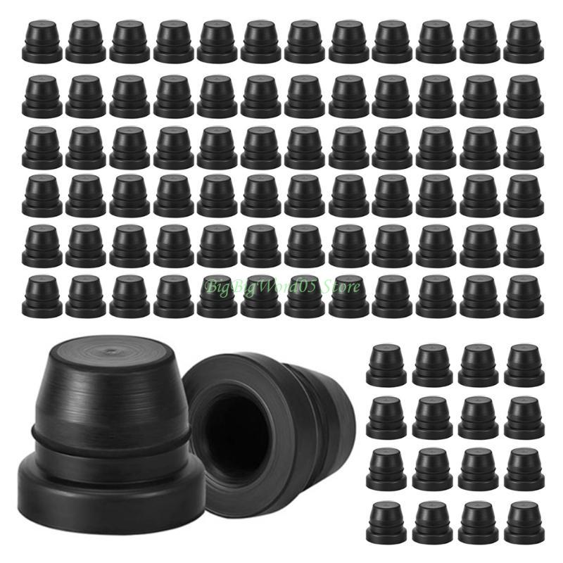 24TE Protective Rubber Dust Cover Guard For Brake Pumps Caliper Exhaust Screw Waterproof Caps Scooter Motorcycle Accessories