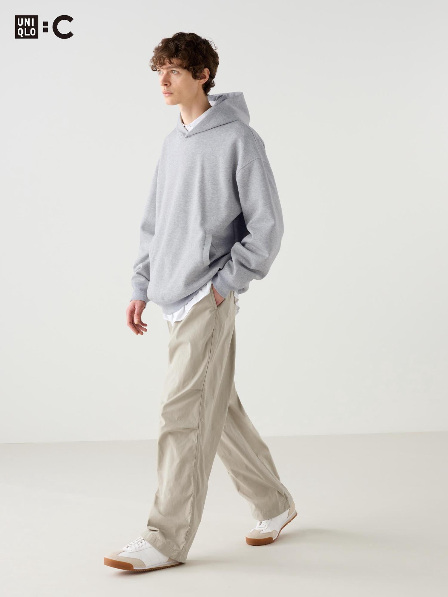 

Широкие брюки-парашюты Uniqlo 31 BEIGE/UNISEX 4XL