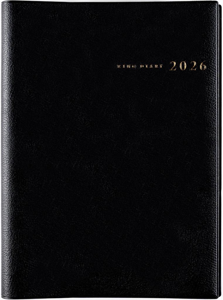 Takahashi 2026 A5 Weekly Ring 451 January Diary, Left, Black, No. (Starts 2026)