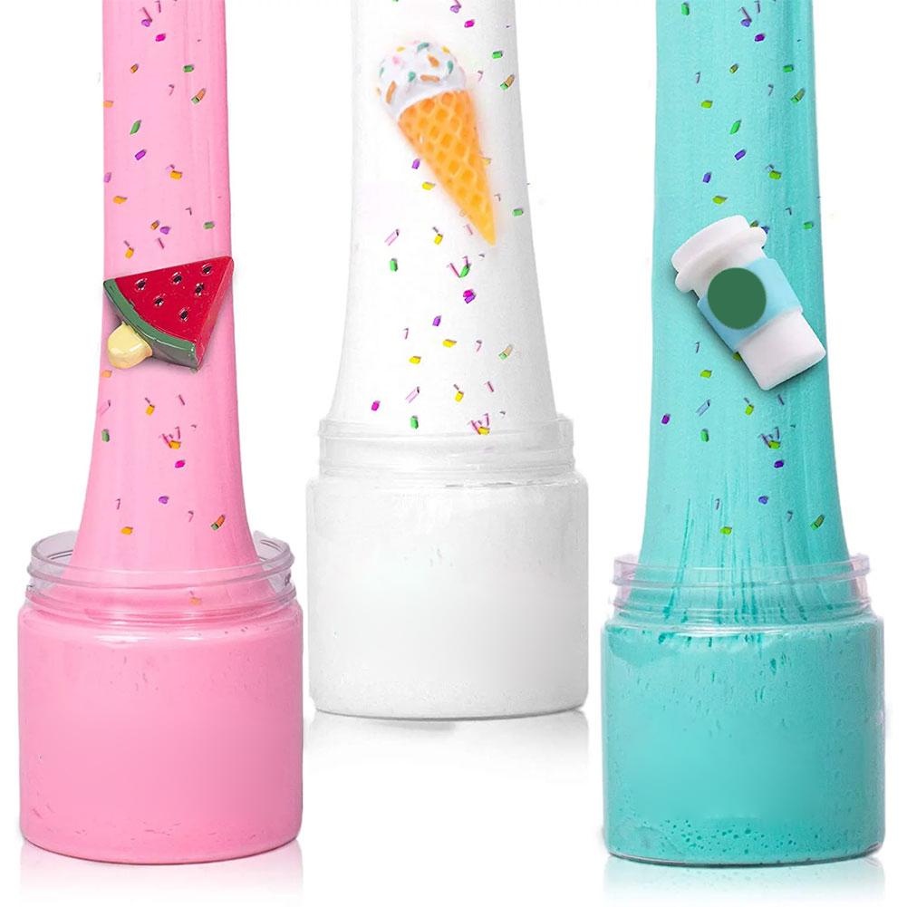 Watermelon Ice Cream Cotton Mud  Kit Toy Non Sticky Fluffy  Butter DIY Antistress Party Favors Stretchy Christmas Gift