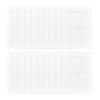 Plain Paper Photo Frame White 4x6 Inch PLAIN Paper Frame White 20 Pieces X Photo Paper Frame Mono-Like - (102 152mm)
