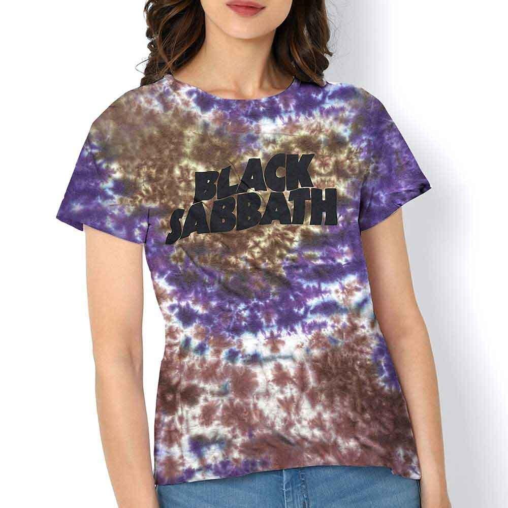 

Black Sabbath - Wavy Logo - Color Tee (T-Shirt) L