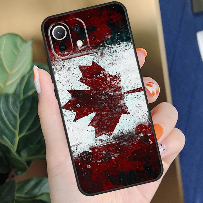 Canada Canadian Flag Case For Xiaomi 17 Pro Max 14 15 Ultra 13T 14T 15T Pro POCO F8 F7 F5 F6 X5 X6 X7 Pro Coque