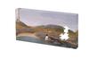 YANOMAN Jigsaw Canvas Island with a Lighthouse X 11 X 2 with Wall Hanging Parts 120-Piece Puzzle, Puzzle, Moomin (22.3 Cm), 2304-21,