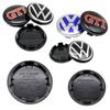 hijk1 4pcs VW Wheel Center Hub Caps 56mm 65mm 70mm Wheel Cover For Touran Golf 4 5 6 7 Polo Passat B5 B6 B7 CC 3D Premium Plus Pro Kit
