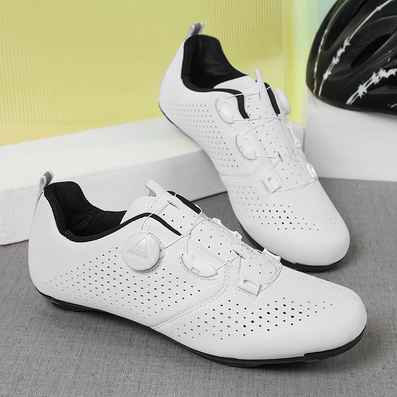 Unisex Locked Unlocked Cycling Cycling Shoes Road Mountain Bike Outdoor Riding Training Sport Footwear Breathable Sizes 36-47