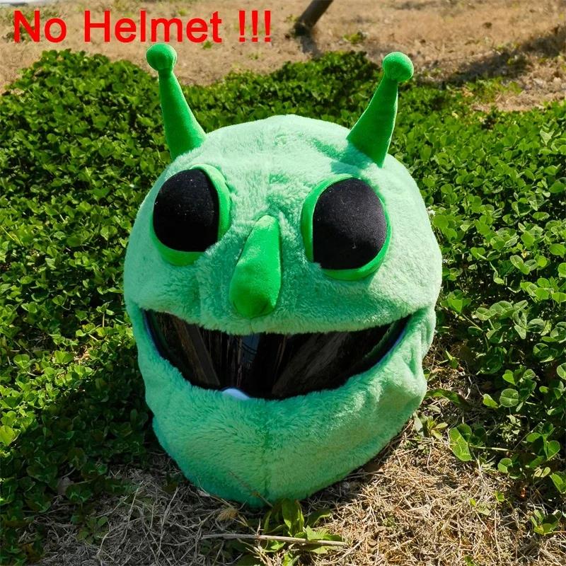 Motorcycle Helmet Cartoons Plush Helmet Protective Cover Helmet Full Face Covers for Outdoor Fun Christmas Personalized Helmets