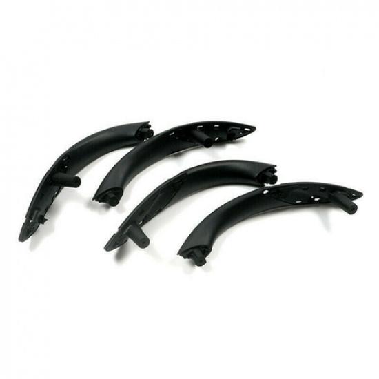 4pcs Black Inner Door Handle Replace Kit For BMW M3 M4 F30 F80 F31 F32 F33 12
