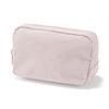 Muji Wrinkle Nylon Large Opening Pouch L