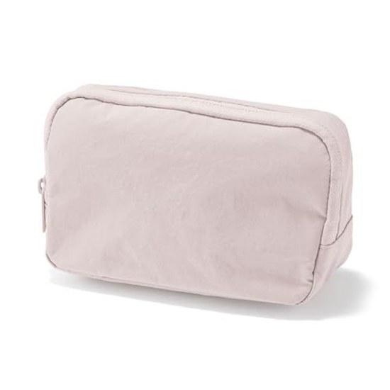 Muji Wrinkle Nylon Large Opening Pouch L