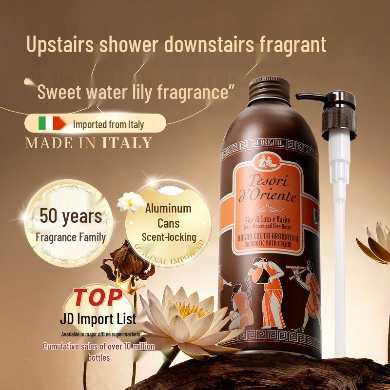 Tesori d Oriente Water Lily Fragrance Shower Milk
